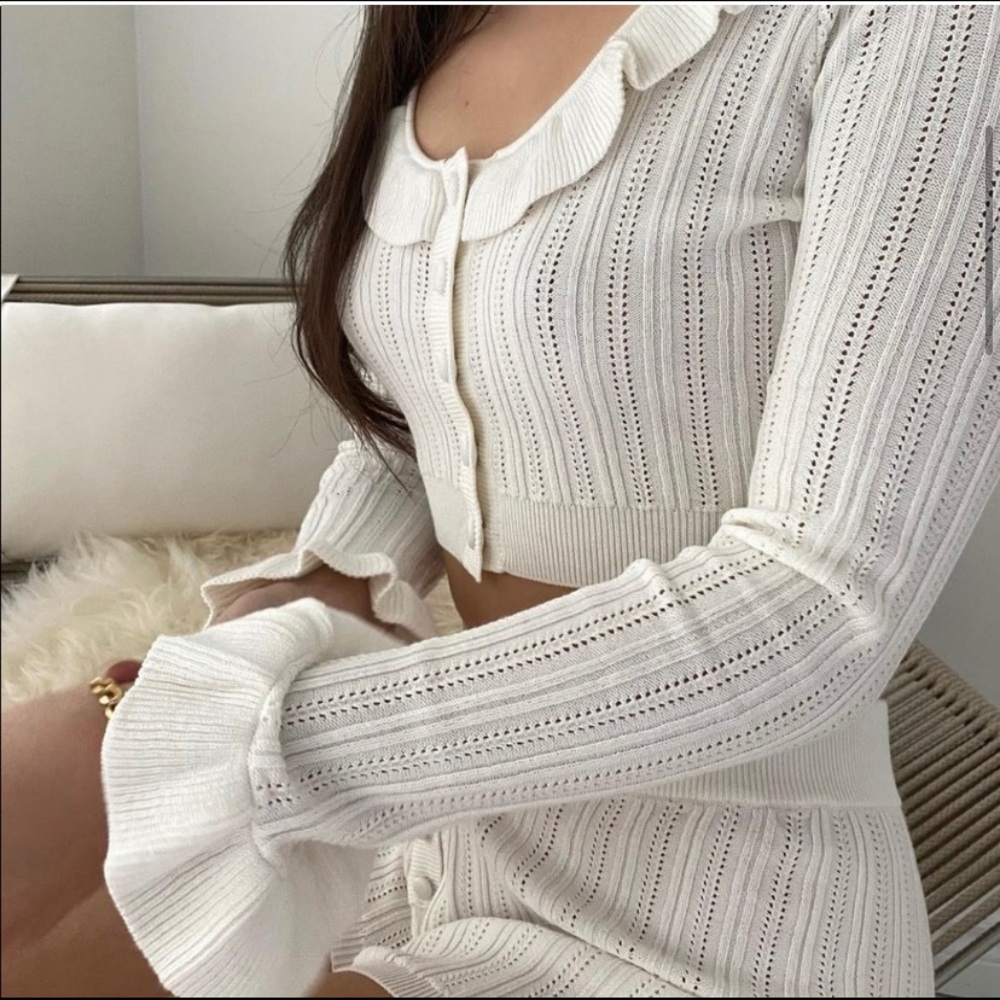 2 PIECE FOR LOVE & LEMONS Camille
Cardigan & Short set. Size S